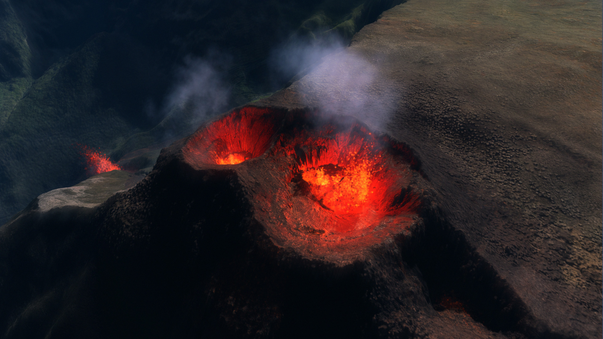 Commerson Eruption