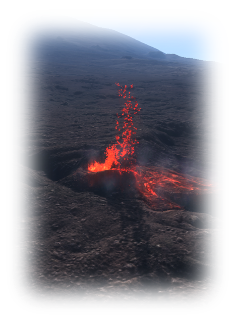 Volcano Simulator promotional banner