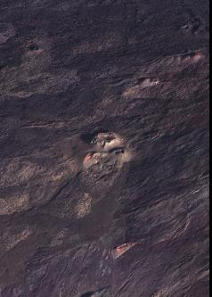 Rivals crater, close range